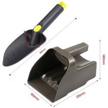 금속탐지기 자석감지기 휴대용 지하 보물 골드 파인더 헌터 방수 검색 코일 키즈 골드, 협력사, 모래 국자