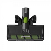 Greenworks SBRB24A00 스틱 진공 소프트 브러시 롤 블랙 화이트