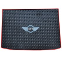 BMW MINI 트렁크 매트 미니 쿠퍼 클럽맨 R60 라텍스 리어 컴파트먼트, New clubman F54 레드 엣지