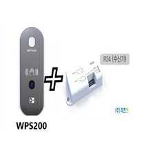 자동문 비 접촉식 스위치 수술실 위생시설 병원 사용 무선 비접촉식 무선스위치, WPS200누름스위치 1개추가