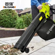 전기 송풍기 대형 낙엽 송풍기 먼지 강한 바람 파쇄기, 3800W 강력한 송풍 및 흡입 기계