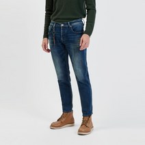 22FW[지아니루포]슬림핏 GL077X 빈티지 다크워시드 데님