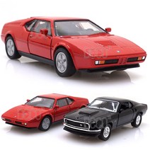 웰리 BMW M1 + 포드 머스탱보스 429 미니카 2P 세트, 2P세트(M1+머스탱보스429)