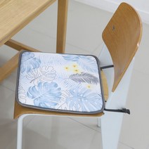 이솔홈 이솔홈 몬스테라 스펀지 사각 방석
