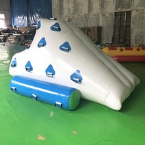 물놀이 워터슬라이드 미끄럼틀 에어바운스 풀장 수영장, L 3-2-1.8 미터 샤오 아이스 산