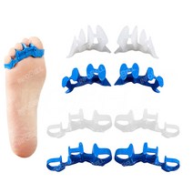 엘라스토머 발가락 링 실내용 2p + 외출용 2p + 보관지퍼백, 1세트