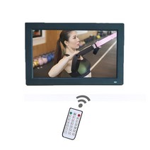 디지털액자 전자액자 전자앨범 모션 센서 HD IPS 133 인치 비디오 루프 SD USB 자동 재생 디지털 사진, 01 Black_03 UK Plug