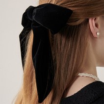 TOU [NS윤지 수빈 리즈 레이 착용] CR021 Classic lovely ribon hair tie