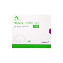 메필렉스 메피렉스 보더 플렉스 오발 7.8x10cm 5매