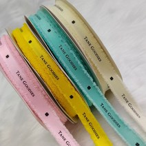 리본인쇄 제작 로고 인쇄 리본로고맞춤제작 리본로고인쇄 ( 생일/꽃집/ 케이크) (1롤=50야드=45m), 20롤, 16mm
