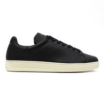 톰포드 (당일) 22FW T로고 펀칭 블랙 스니커즈 J1045T DAP BLACK