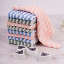 ITAR 극세사 보들이 다용도 행주 30개 + 행주콕 4개 세트, 행주30개+행주콕4개