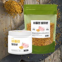 가족 건강 비폴렌 벌화분 먹는화분 꿀벌화분 생화분 꿀가루 잡꿀 석청 로얄젤리, 벌화분500g