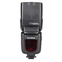 [정규품 기술적 마크 첨부]Godox TT685S 스피드 라이트 TTL 마스터 슬레이브 2.4G 무선 전송 Sony A77II A7RII A7R A58 A99 ILCE6000L ILDC 카메라용 [품]