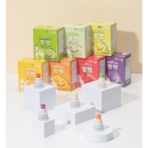 POPCAP 팝캡 키즈비타 프리미엄 8종 중 택 자두 석류 망고 오렌지 그린애플 멜론 포도 샤인머스캣 물에 터뜨려 마시는 멀티비타민음료, 자두 5ml 5개입 1Box