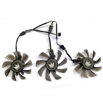컴퓨터 갤럭시 지포스 GTX 970 980 TI HOF 그래픽용 냉각 팬 85MM 75MM 4 핀 FY09015L12LPA FY08015L12LPA GA91S2U 3 개입, [01] GA91S2U