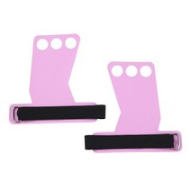 그립 빅토리 크로스핏 모찌 철봉 웨이트 장갑 헬스 스트랩 턱걸이 탄소 체조 핸드 역도 운동 케틀벨에 대한 손바닥 보호, 분홍색, 크기가 큰