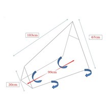 트레일러 카라반 커버 회색 범용 rv caravan trailer 견인 히치 커버 커플 링 잠금 커버 anti uv 방수 sunshield anti scratch vehicle, 99x103x30x67cm