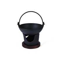 무쇠 주물 미니화로냄비 혼술 혼밥 미니웍 세트