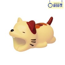 케이블 바이트 동물나라 다람쥐 보호 단자 보호 차량용 보조배터리 충전기 이어폰 단선 방지 꺽임 끊김 고장 분실 방지 가벼운 선물 나눔 핸드폰 대리점 개통 기념 사은품, 판다D