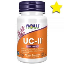 나우푸드 UC II 타입 콜라겐 Collagen 식물성 캡슐 60개, 60카운트 (Pack of 1) 강철체력