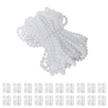 벌집블라인드 NICEFurniture 10 Meters Roman Venetian Honeycomb Shade 용 커넥터 개가 달린 롤러 블라인
