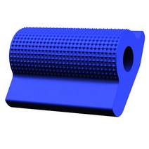 유니버설 바이크 오토바이 시프트 기어 레버 페달 고무 커버 슈 프로텍터 풋 페그 토 젤 혼다 가와사키 야마하 액세서리, [04] 파란