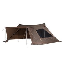 스노우 피크 65 주년 기념 랜드 베이스 6 Pro. 브라운 텐트