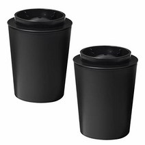 라이 퀴트 (like-it) 제빙 접시 투명한 얼음이 만들어지는 제빙기 (2 개 세트) Ф11 × 고 14cm 블랙 일본 제 STK-08L 2P ライクイット(like-it)製氷皿透