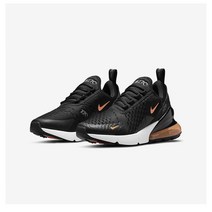 나이키 여성 스크린 골프화 아가넬 블랙오렌지 Nike Air Max 270 black/orange