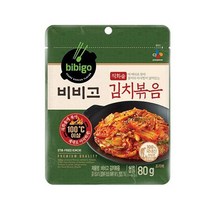 비비고 김치볶음, 80g, 5개
