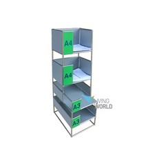 이면지활용함 4단A형-간편식 (A4+A4+A3+A3) 이면지함, 상세페이지 참조