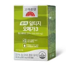 고려은단 퓨어 알티지 rTG 오메가3 60캡슐, 50개