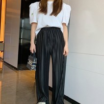 협력브랜드 차르르 세련된 러블리 여성스러운 예쁜 데일리 바지