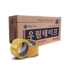 우림인천지사 박스테이프 더블경포장(80Mx40개)L40 투명, L40-더블경포장(80Mx40개)
