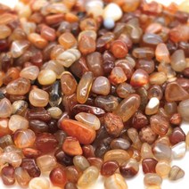 카넬리안 정화용 보석자갈 어항자갈 화분자갈 7-20mm, 단품