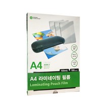 [RA㏓] 문화 기계 코팅지 A4 A594-7 100mic 100매 라미네이팅필름 소모품 문구용품 네이팅 필름지 종이 ▷_§Ea, 이상품GOOD, 《본상품》