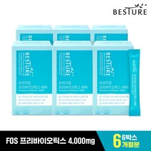 베스처 프리미엄 프리바이오틱스 FOS 4000 6박스 6개월분, 9999