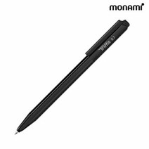 모나미 모나미)트리피스 볼펜 (0.7mm 블랙), 검정