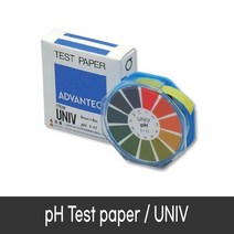 ADVANTEC pH Test paper UNIV 수소이온농도 측정시험지