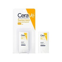세라비 미네랄 선스크린 선크림 스틱 SPF50 13g, 0.47 Ounce (Pack of 1)