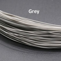 휴대용조명 5/10/20M 실버 도금 PTFE 와이어 30/28AWG Dia0.68/0.8mm 고순도 OFC 구리 케이블 HiFi 오디오 스피커 헤드폰 DIY, [01] 30AWG 0.68mm Sq0.06, [07] Grey, [03] 20 Meters