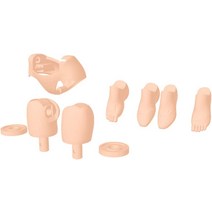 메가미 디바이스 M.S.G 02 하단 세트 스킨 컬러 D 전체 길이 20mm 1 1 스케일 플라스틱 모델 KP599, 한개옵션0