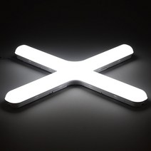 비츠온 메가맨 프리미엄 60W 십자등 LED PL등기구, 전구색