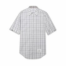 [톰브라운] [명품]THOM BROWNE 년 플레이드 체크 포플린 셔츠 MWSA TM