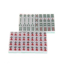 마작패 세트 영행용 휴대용 미니 144 마작 세트 테이블 전통 게임 여행 Foldable, 한개옵션0