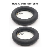 Kugoo M4 프로 스피드웨이 제로 10X 10 인치 전기 스쿠터용 이너 튜브 80 65 6 10X3 0 255X80 10x2 50, 2pcs 90 valve