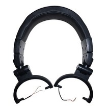 오디오 테크니카 ATH M50 M50X M50S 헤드폰 귀마개 후크 수리 부품을위한 업그레이드 편안 쿠션 패드 헤드 빔, 검은색