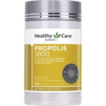 헬시케어 고농도 프로폴리스 3800mg 캡슐, 200개입, 1개