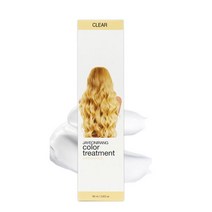 자연이랑 컬러 트리트먼트 60ml 15종 컬러별로 골라담기 (모발 손상없는 간편한 컬러 체인지), 1+1, 클리어(Clear)